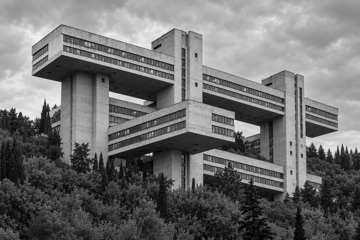 Ministry of Highways, Tbilisi: Brutalist Architecture You Can Wear