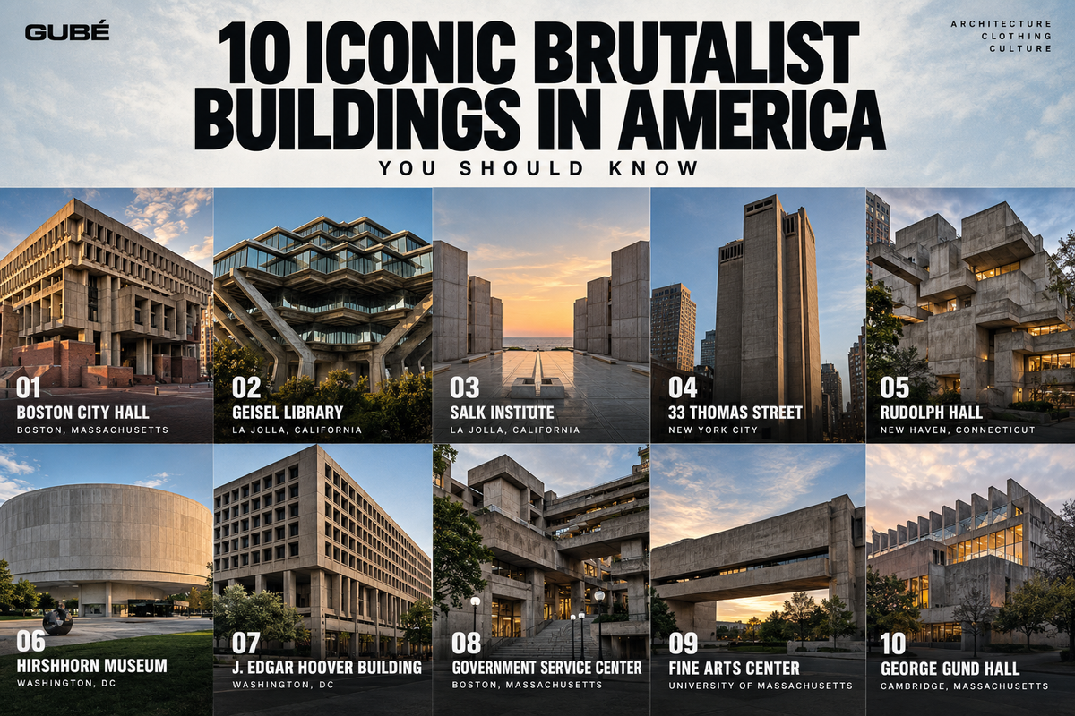 10 Iconic Brutalist Buildings in America You Should Know