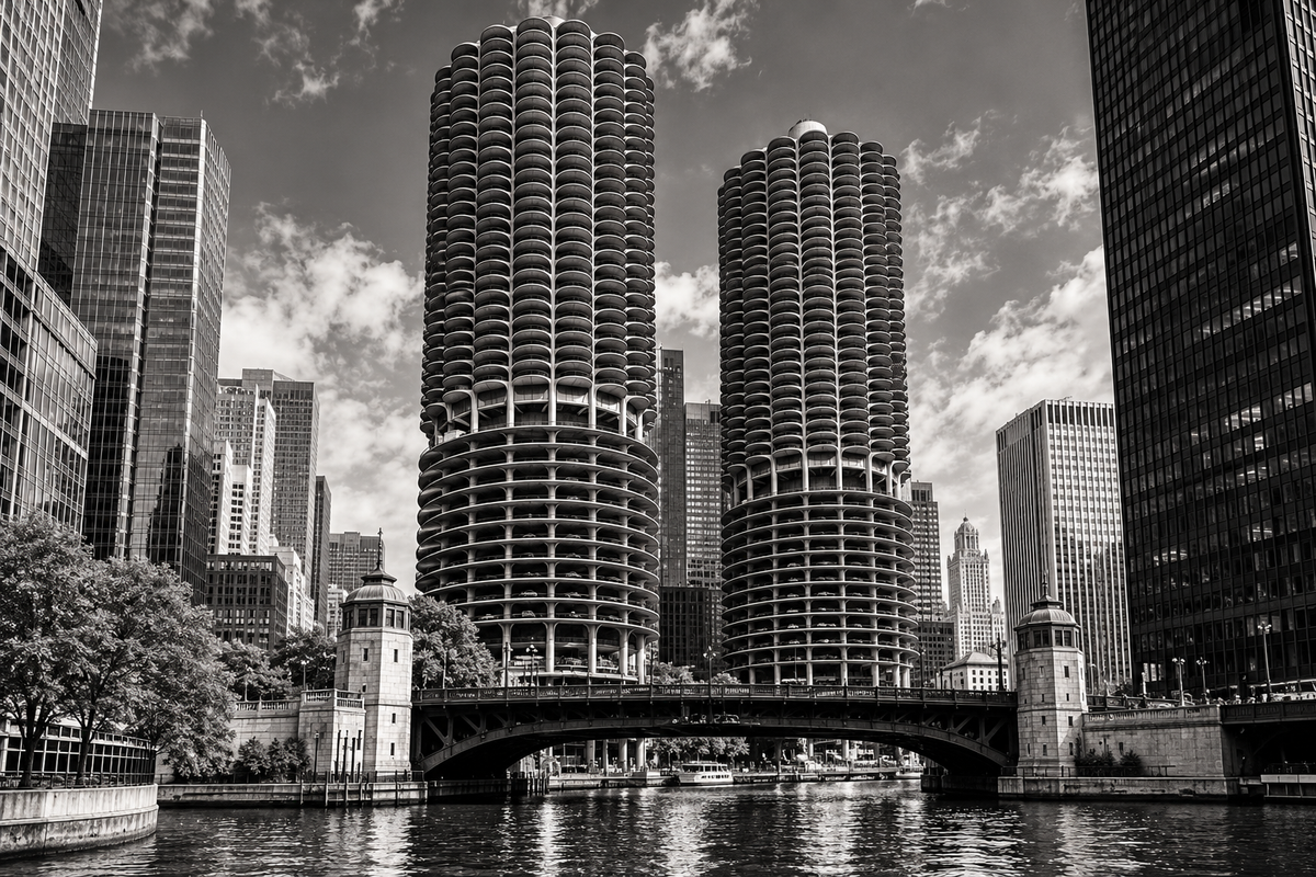 Marina City Chicago: Iconic Architecture Meets Streetwear