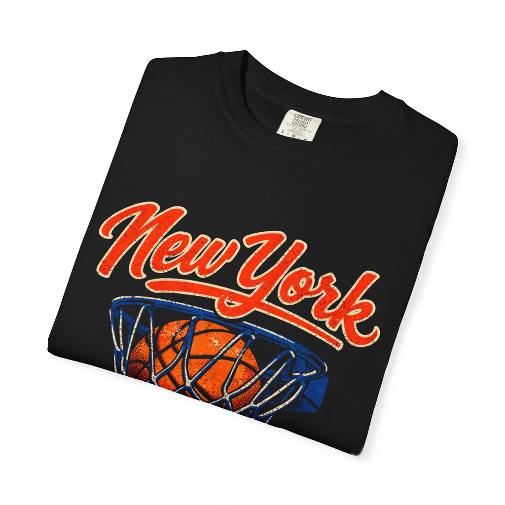 New York Basketball T-Shirt — Vintage City Hoop Graphic Tee
