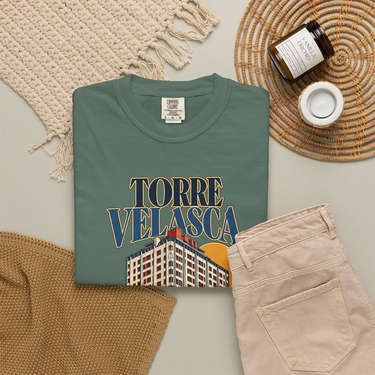Torre Velasca Milan Architectural T-Shirt