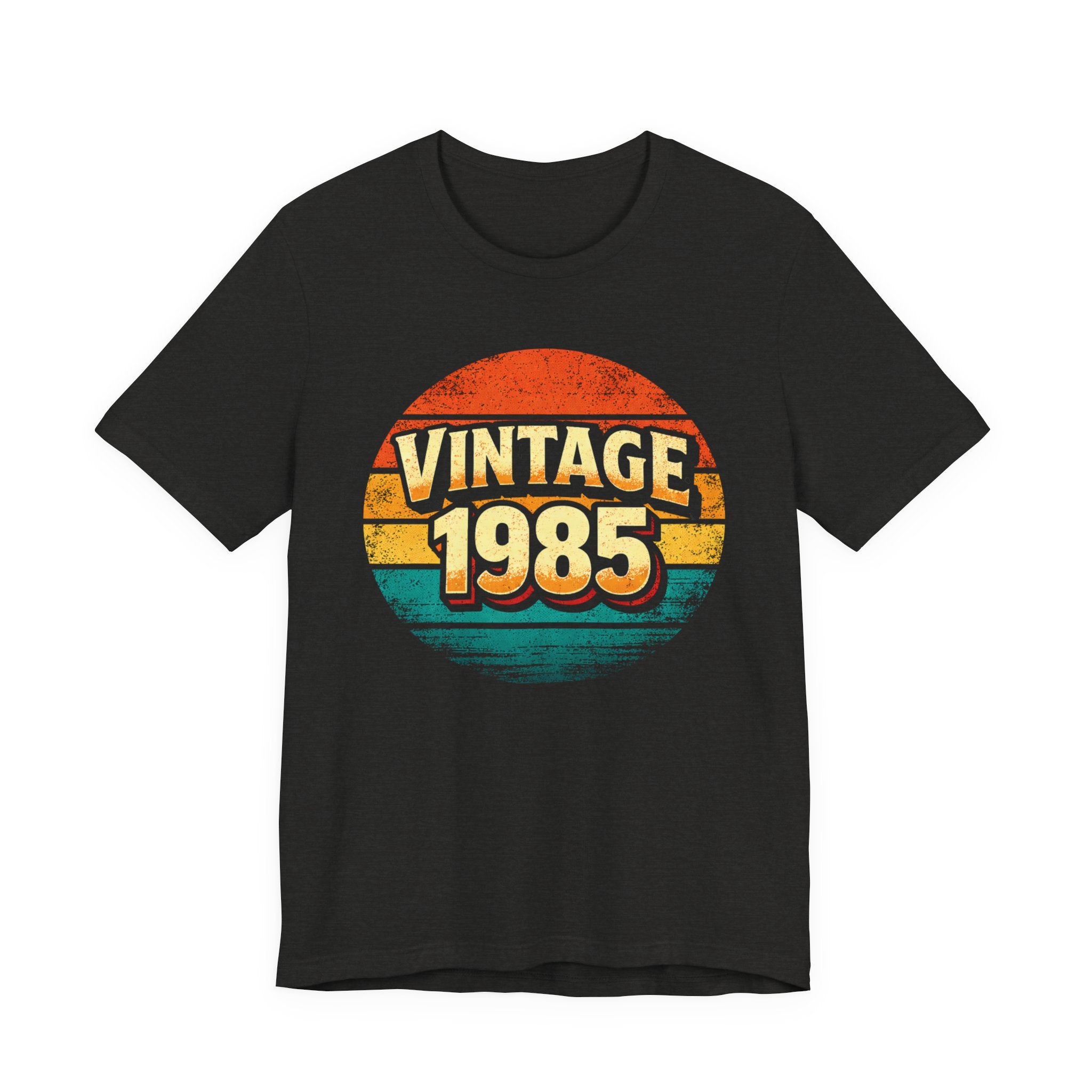 Vintage 1985 Retro Striped Tee