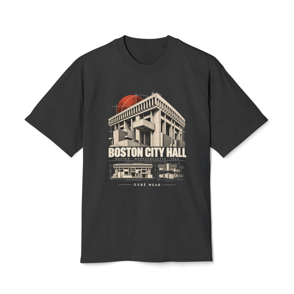 Boston City Hall T-Shirt — Vintage Brutalist Architecture Tee