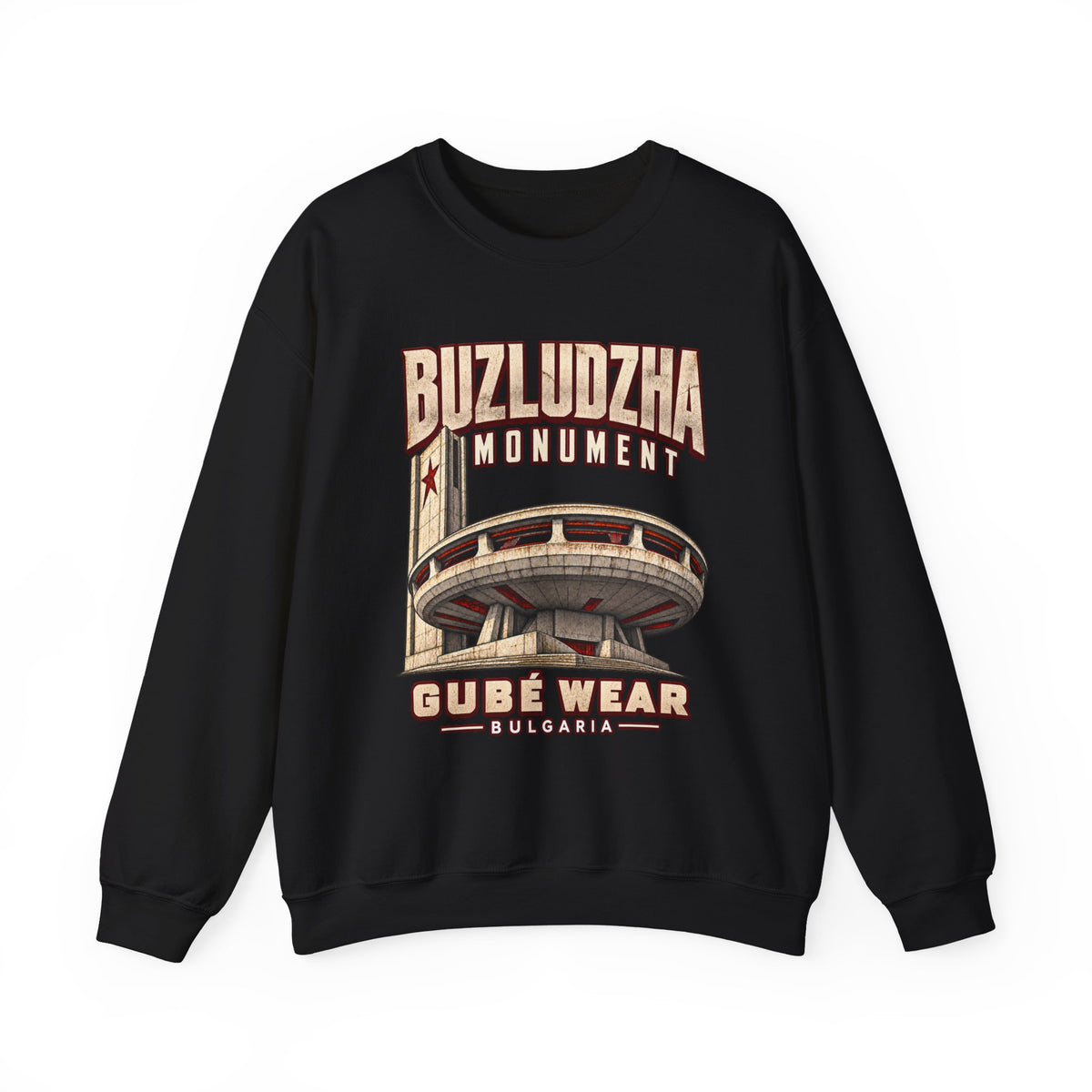 Buzludzha Monument Bulgaria Crewneck Sweatshirt
