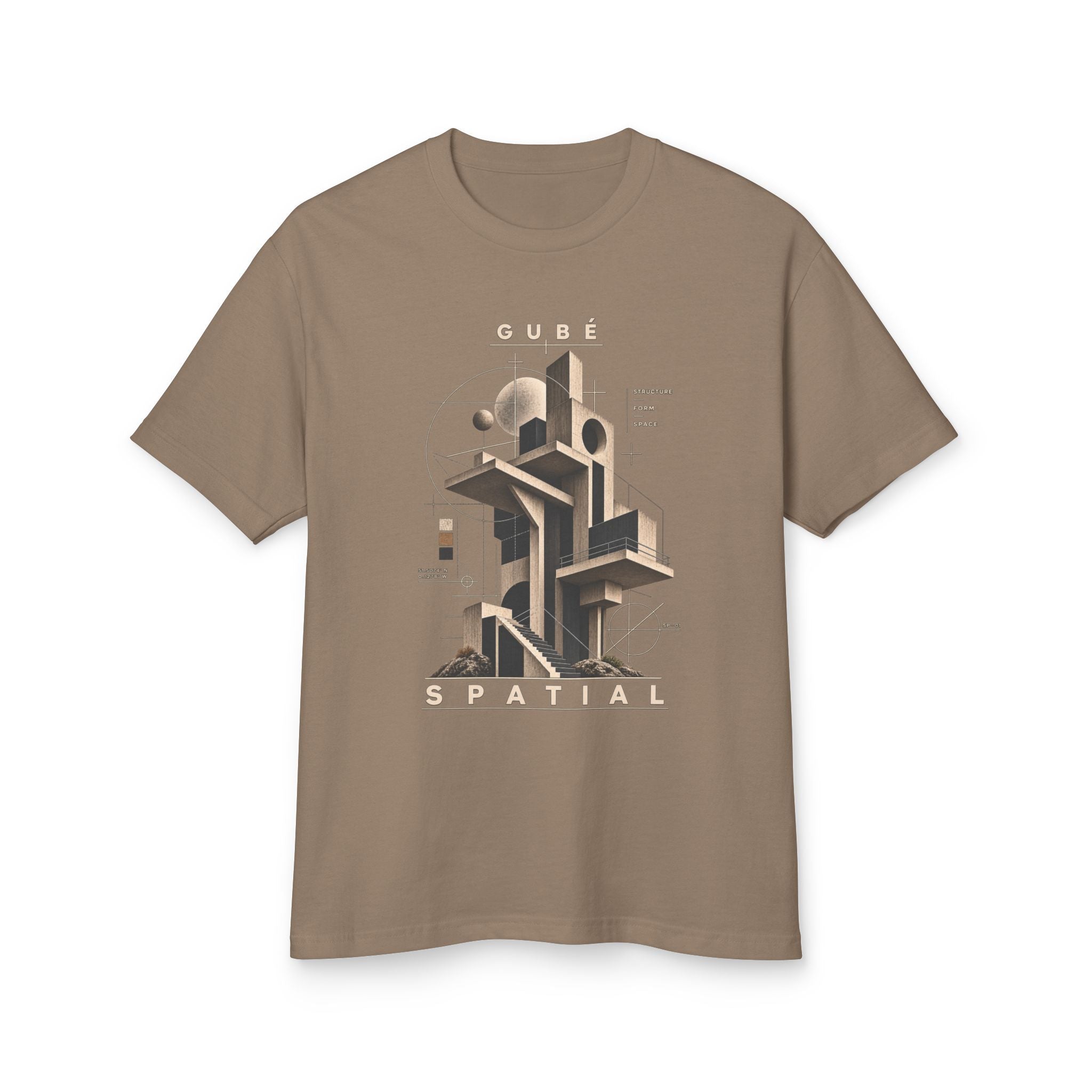 GUBÉ Spatial Architectural T-Shirt
