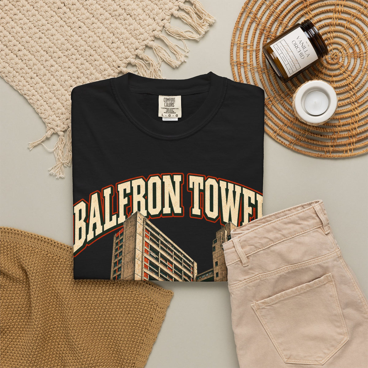 Balfron Tower Brutalist Architecture T-Shirt
