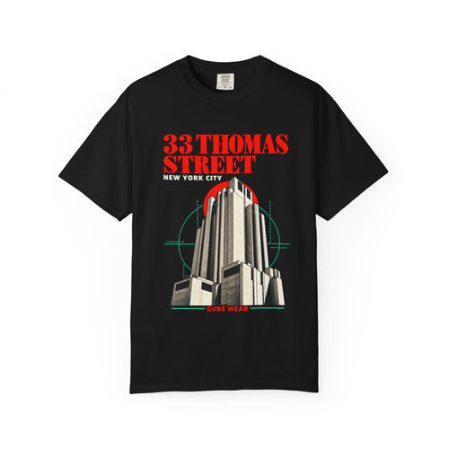 33 Thomas Street T-Shirt — NYC Brutalist Architecture Graphic Tee
