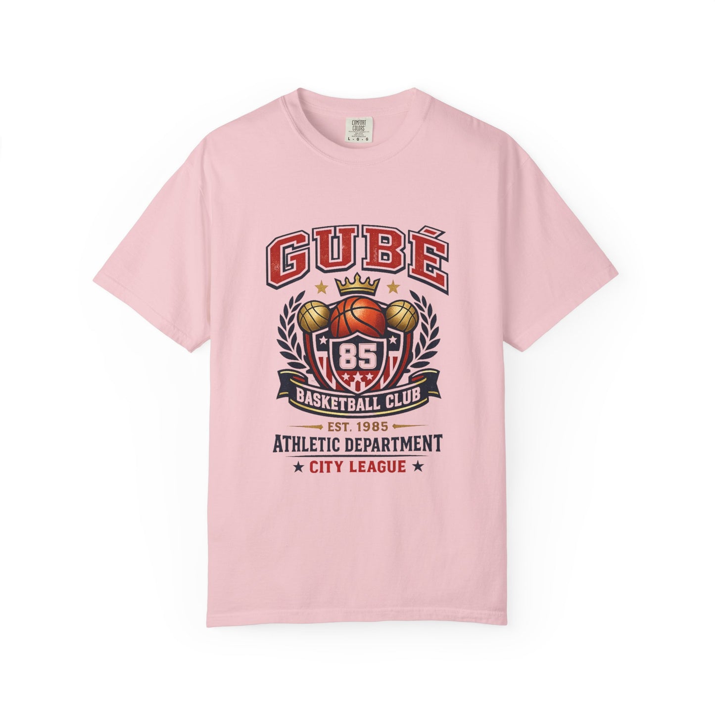 Athletic Basketball T-Shirt — "GUBÉ Athletic" Sports Club Tee