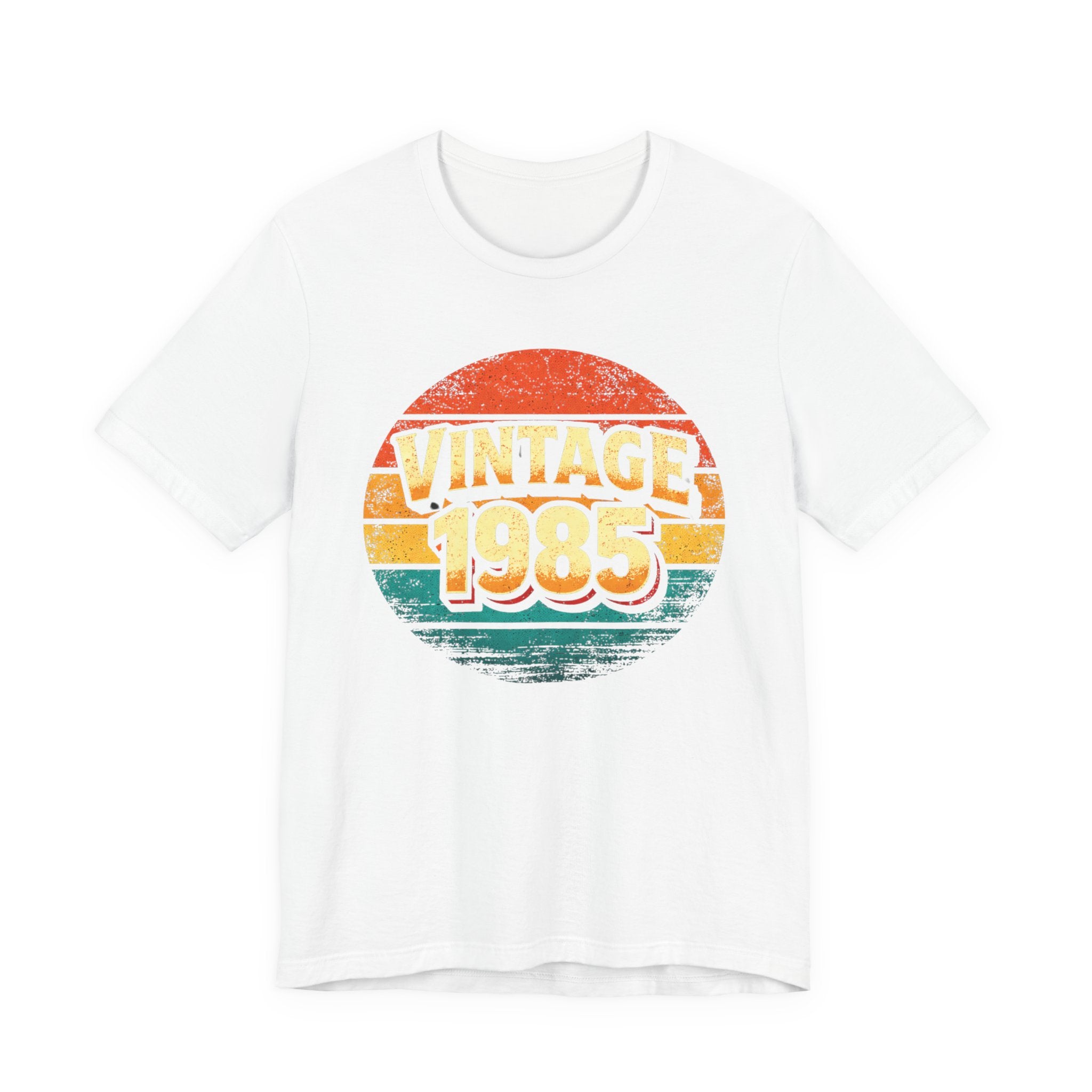 Vintage 1985 Retro Striped Tee