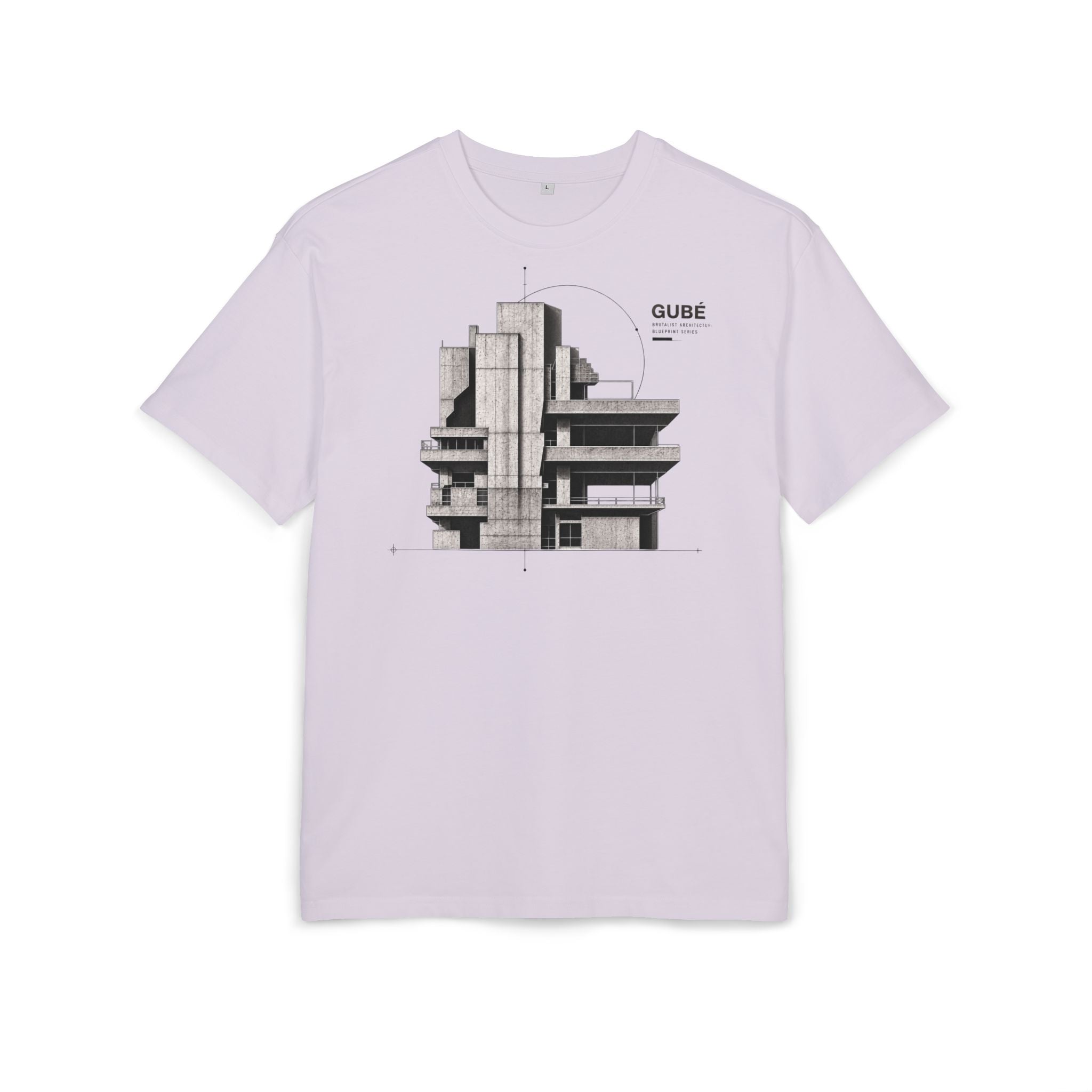 Brutalist Architecture T-Shirt + Concrete Building Graphic + Oversized Tee