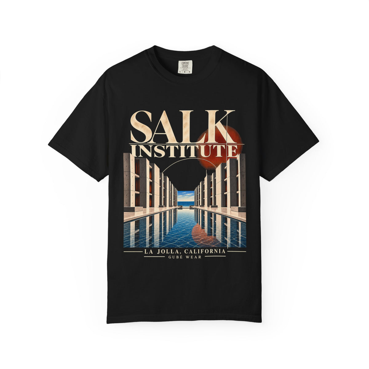 Salk Institute Tee — Vintage La Jolla Architecture T-Shirt