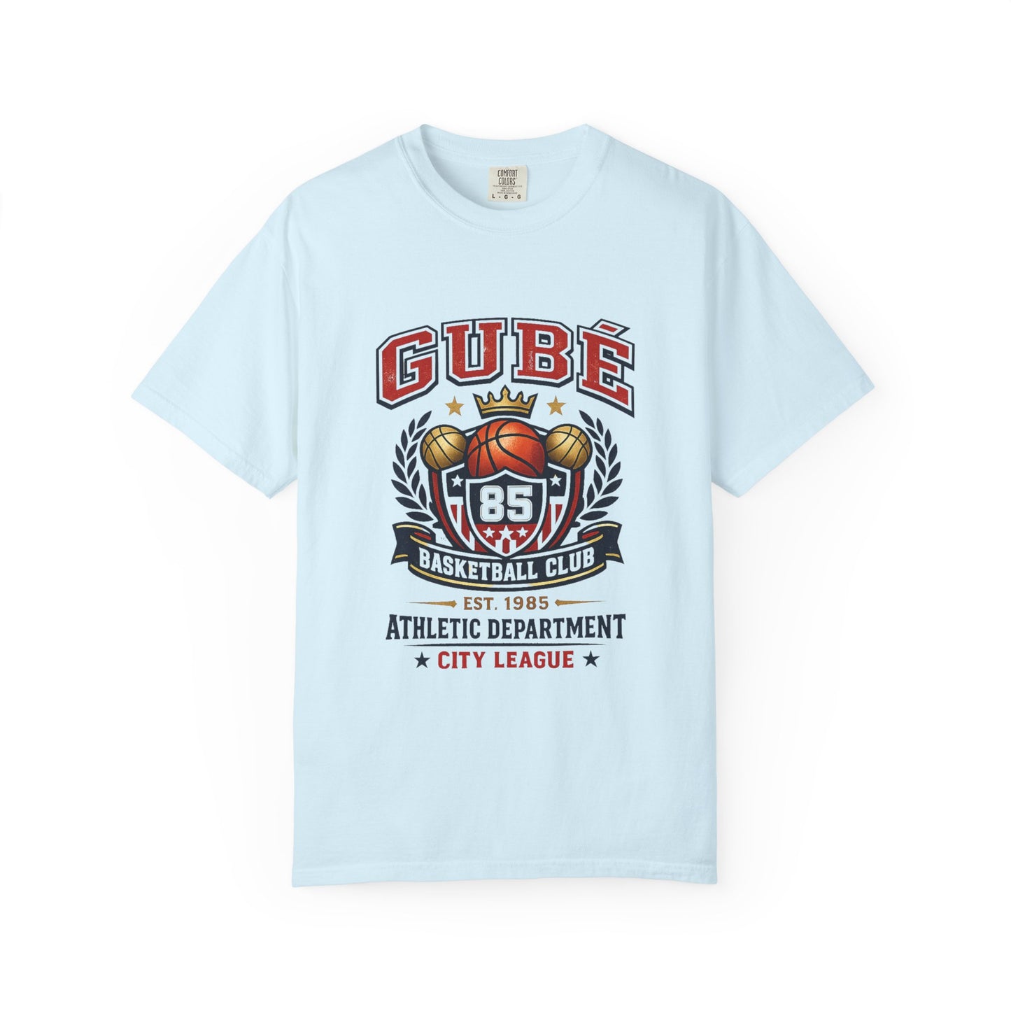 Athletic Basketball T-Shirt — "GUBÉ Athletic" Sports Club Tee