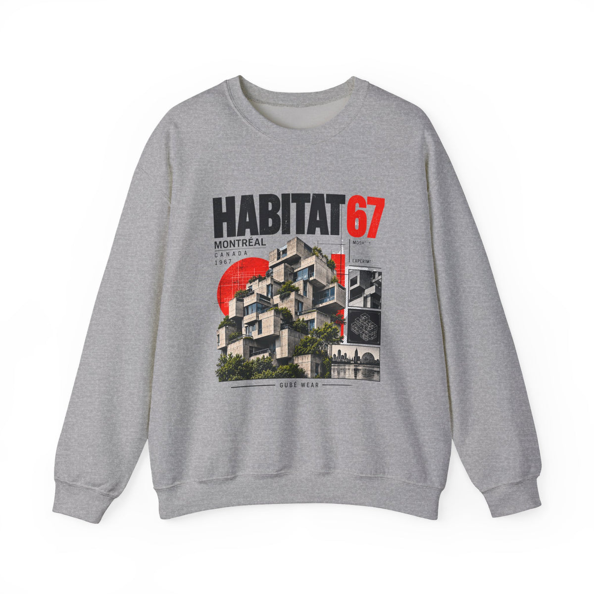 Habitat 67 Montréal Sweatshirt — Vintage Expo ’67 Architecture Crewneck