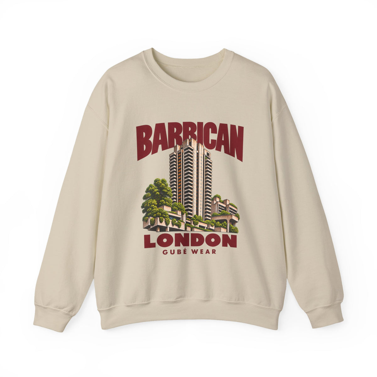Barbican London Crewneck Sweatshirt – Vintage Brutalist Architecture