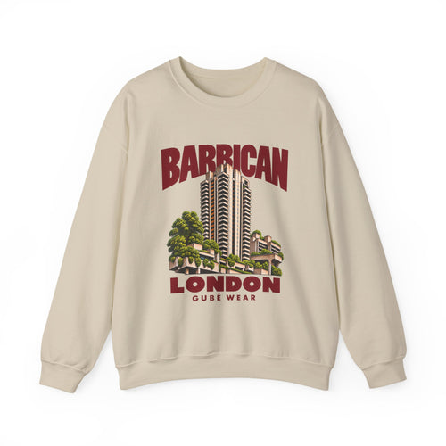 Barbican London Crewneck Sweatshirt – Vintage Brutalist Architecture