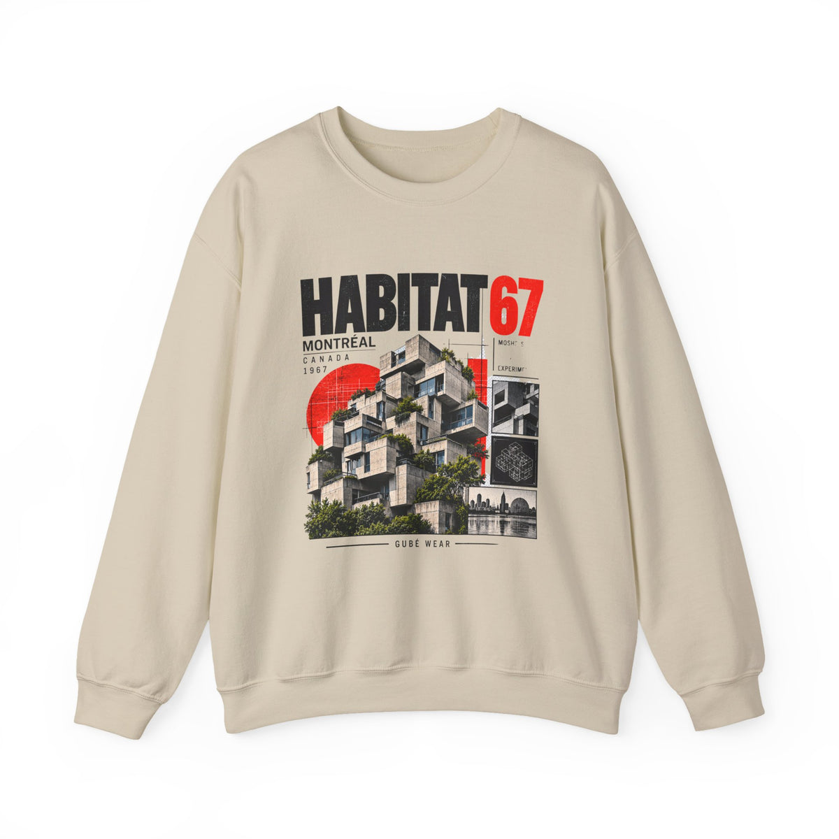 Habitat 67 Montréal Sweatshirt — Vintage Expo ’67 Architecture Crewneck