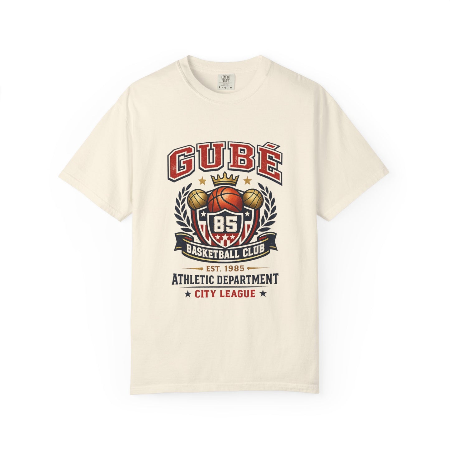 Athletic Basketball T-Shirt — "GUBÉ Athletic" Sports Club Tee
