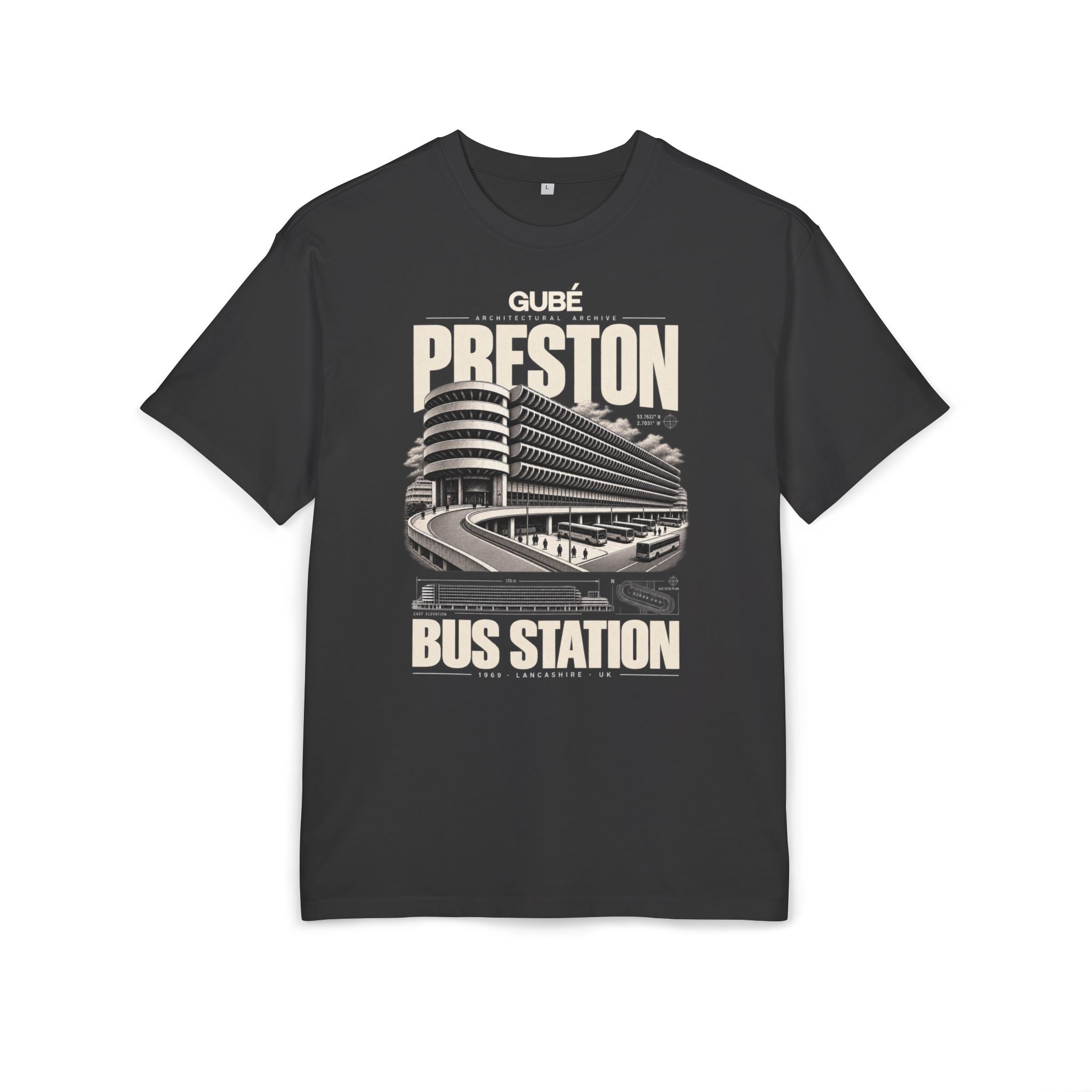 GUBÉ Preston Bus Station Tee