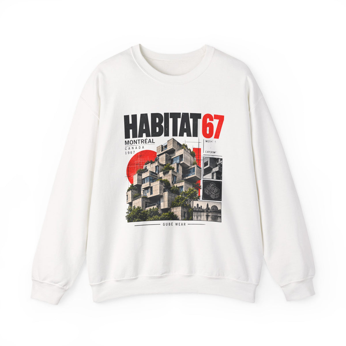 Habitat 67 Montréal Sweatshirt — Vintage Expo ’67 Architecture Crewneck