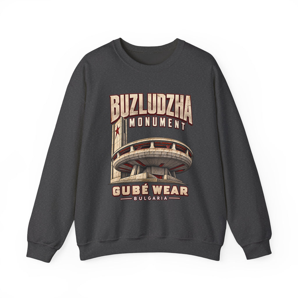 Buzludzha Monument Bulgaria Crewneck Sweatshirt