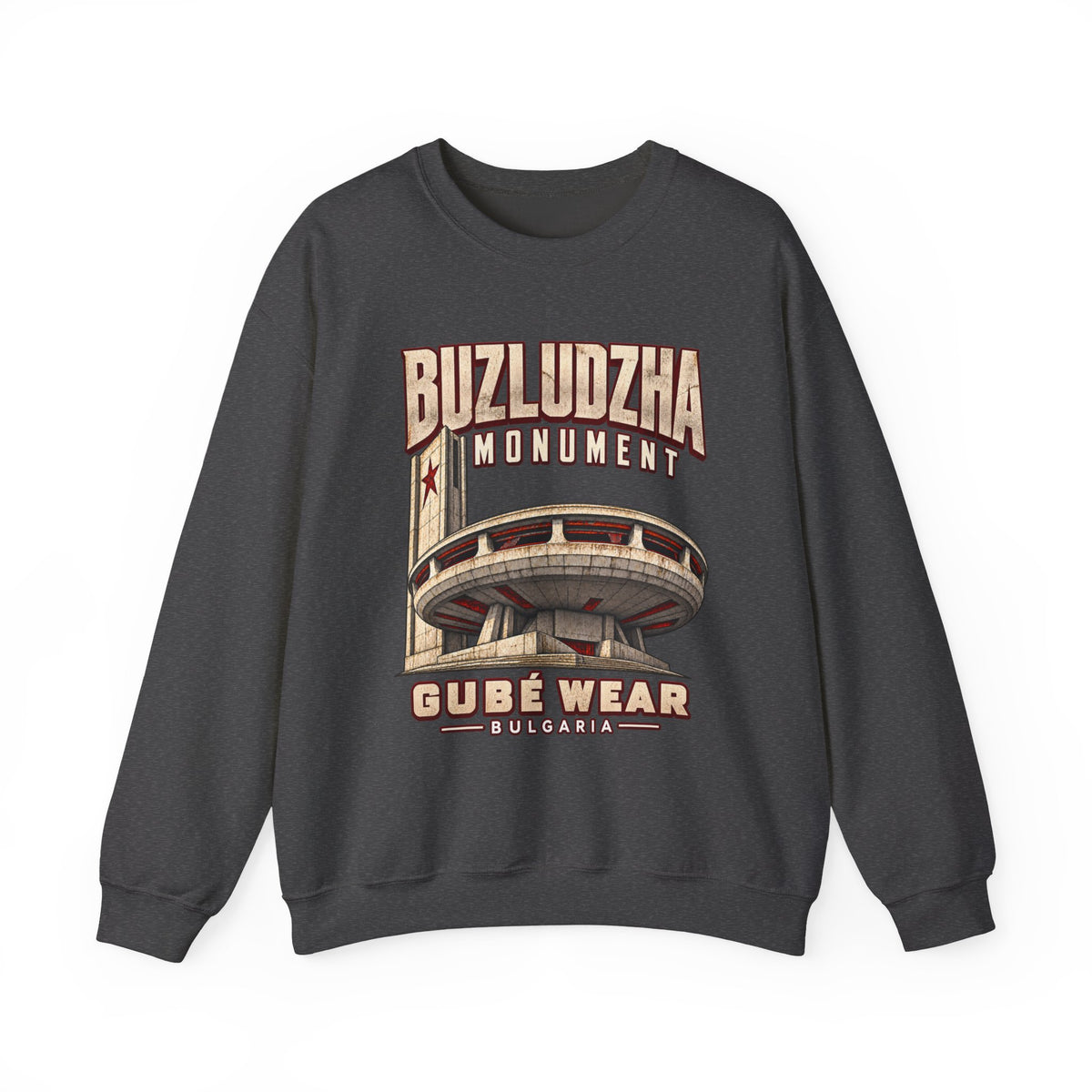 Buzludzha Monument Bulgaria Crewneck Sweatshirt