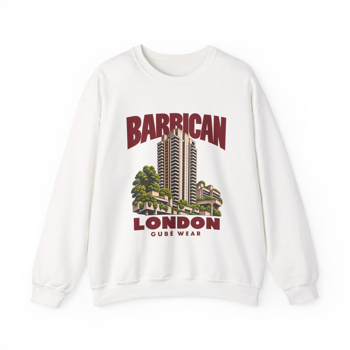 Barbican London Crewneck Sweatshirt – Vintage Brutalist Architecture