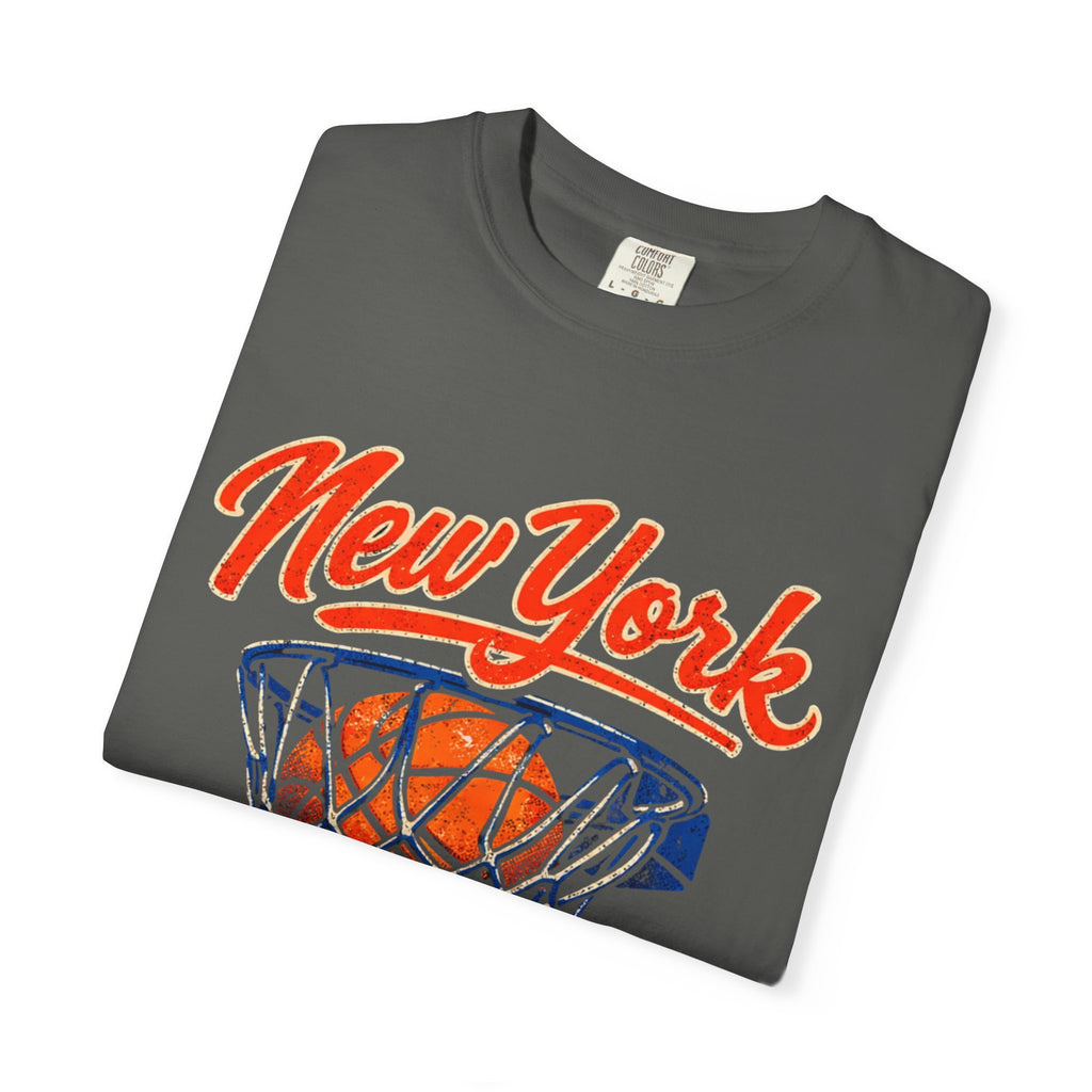 New York Basketball T-Shirt — Vintage City Hoop Graphic Tee