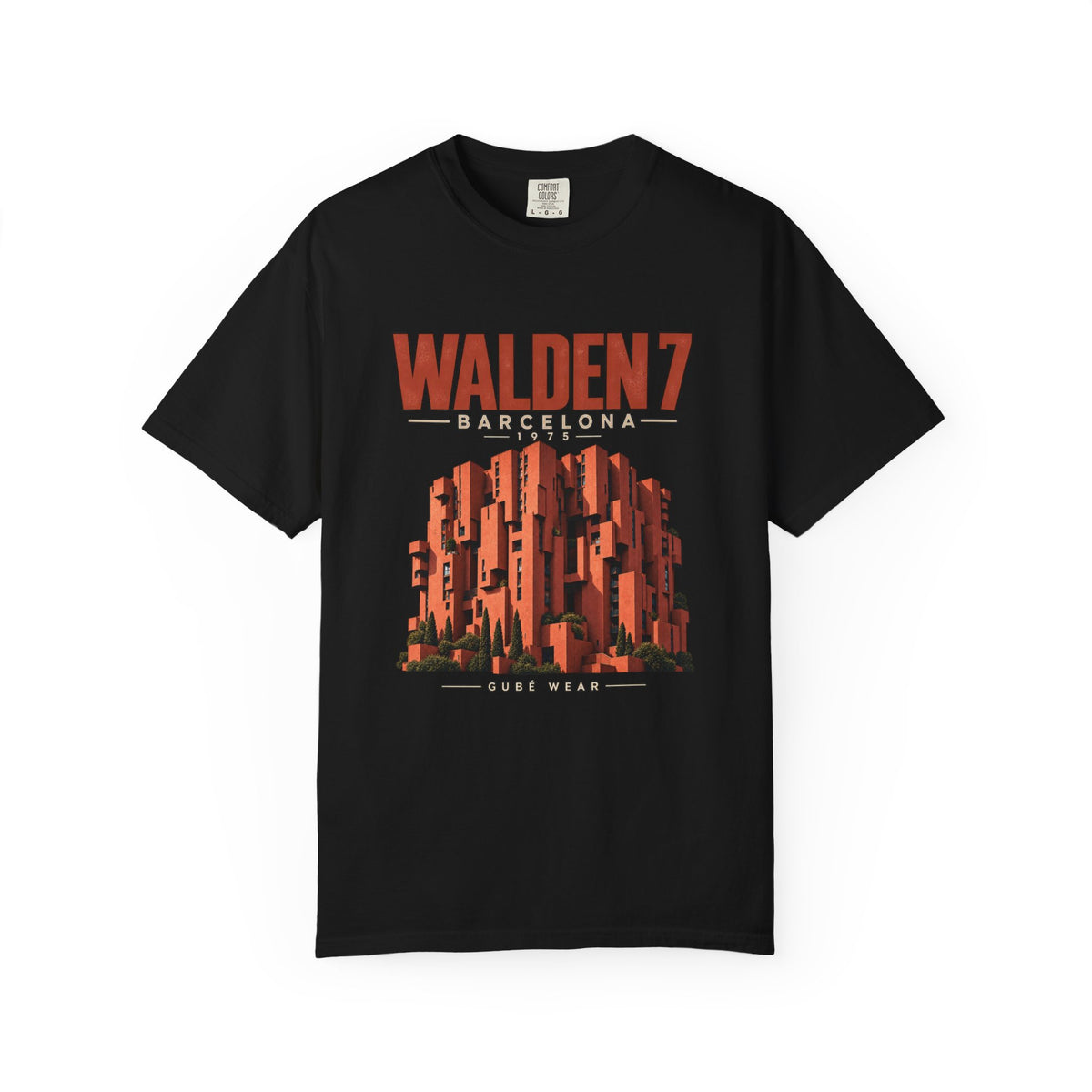Walden 7 Barcelona Brutalist Architecture T-Shirt