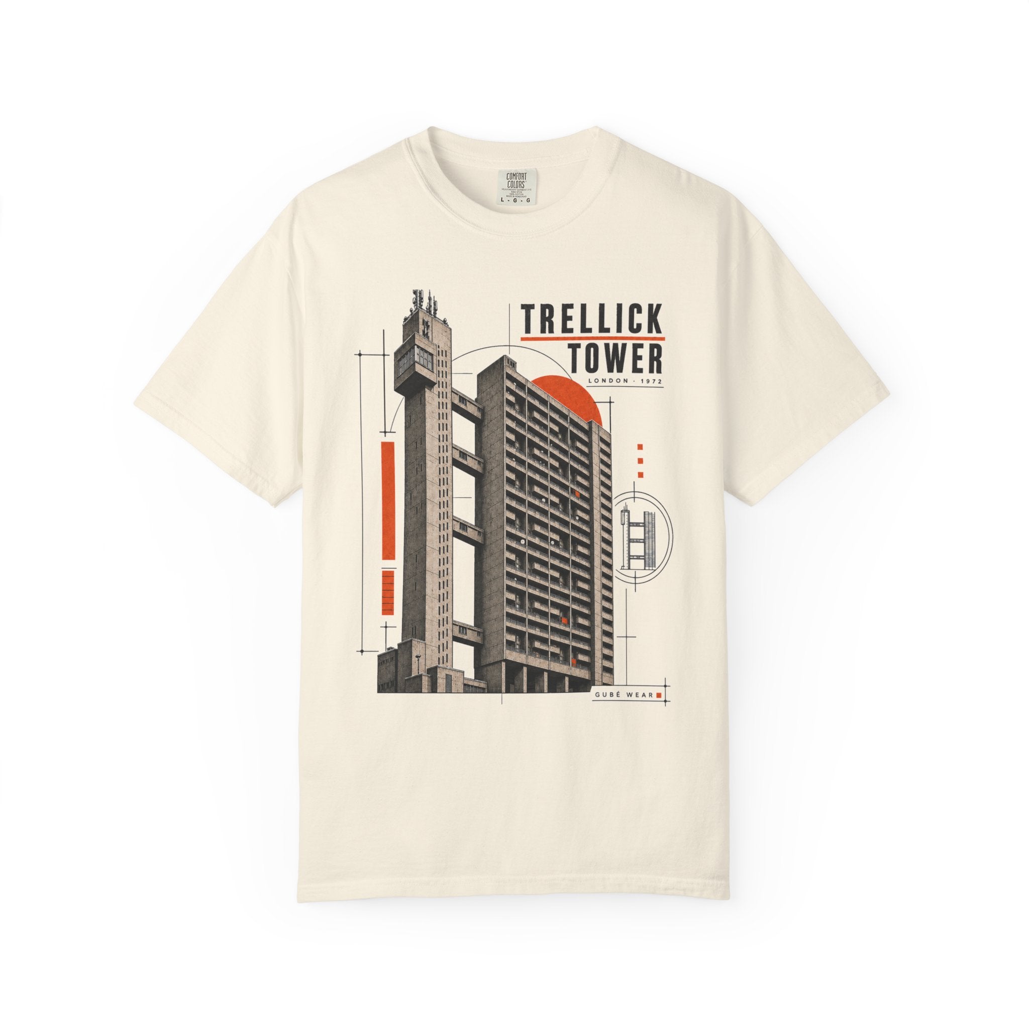 Trellick Tower Architectural Graphic Tee