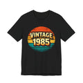 Vintage 1985 Retro Striped Tee