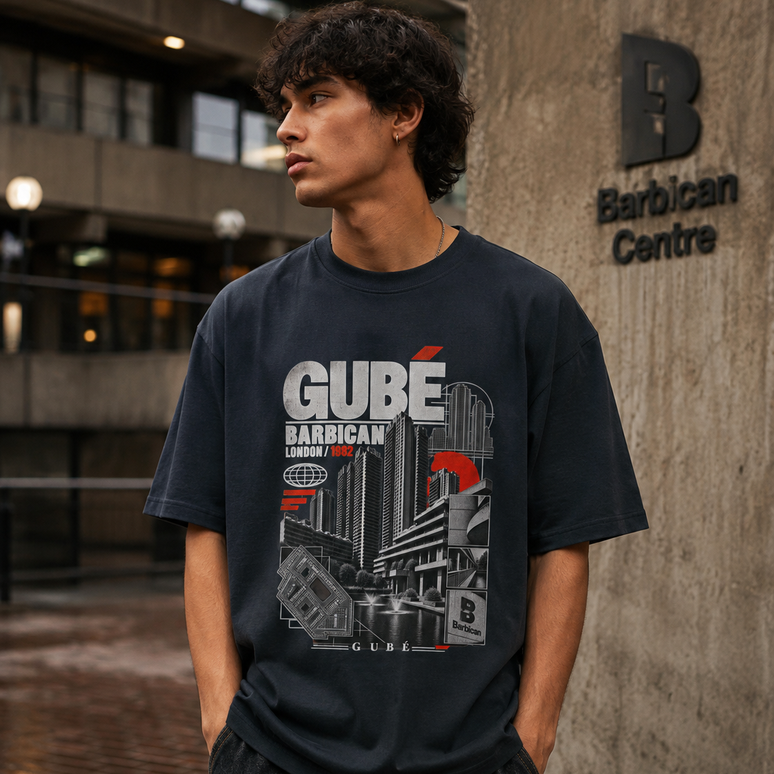 GUBÉ Barbican Blueprint Tee