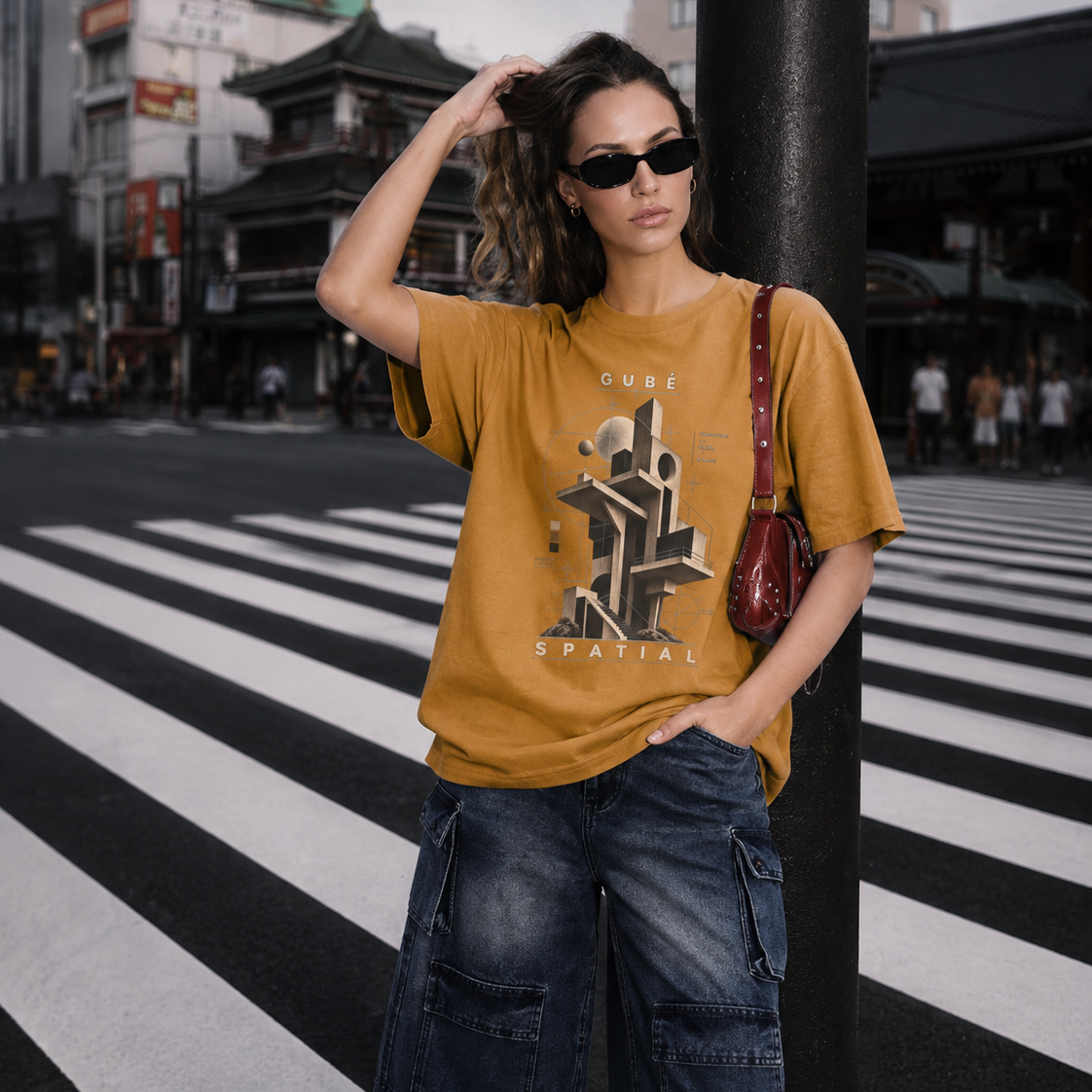 GUBÉ Spatial Architectural T-Shirt
